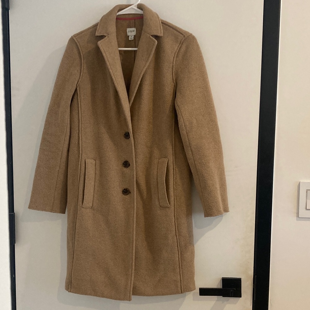 J. Crew Camel Coat
